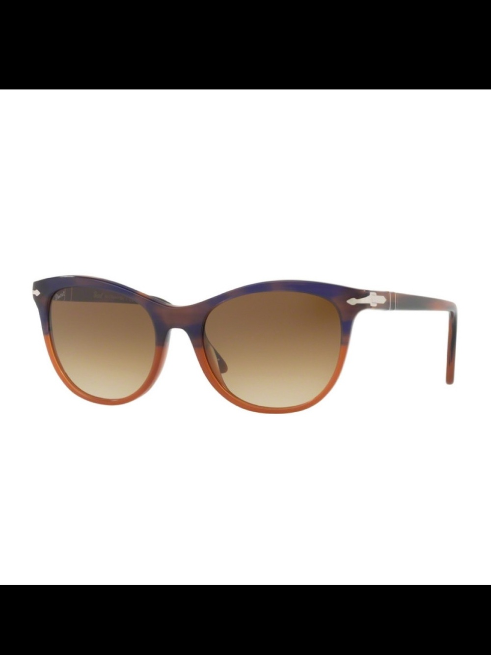 Persol Brown Gradient Cat-Eye Women's Sunglasses
